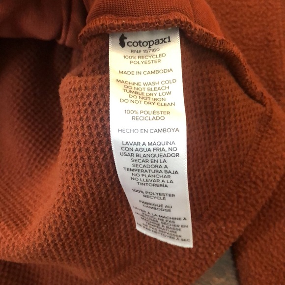 Cotopaxi Jacket Women's Medium Brown Half Zip Fleece Pullover Hiking Gorpcore - Picture 6 of 12